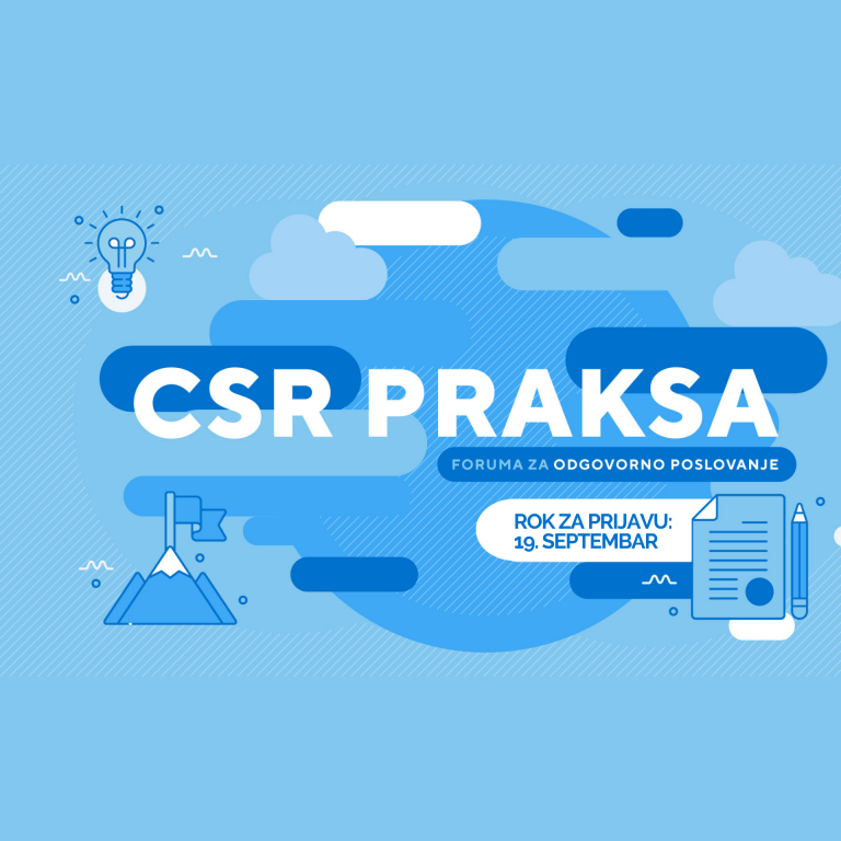 ,,CSR PRAKSA” – Otvorene prijave za edukativni program