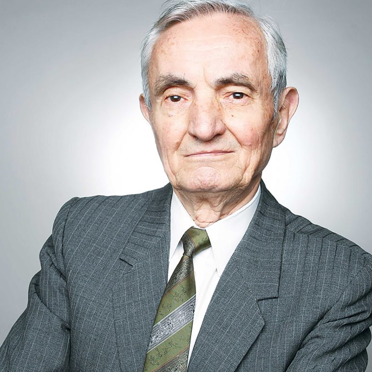 FORMER RECTOR OF THE ALFA BK UNIVERSITY, RETIRED PROFESSOR LJUBOMIR MADŽAR AT THE SLOVENIAN ACADEMY OF ARTS AND SCIENCES