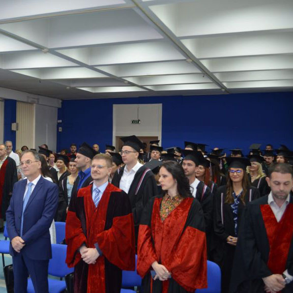 Ceremonial awarding of diplomas to the 29th generation of students
