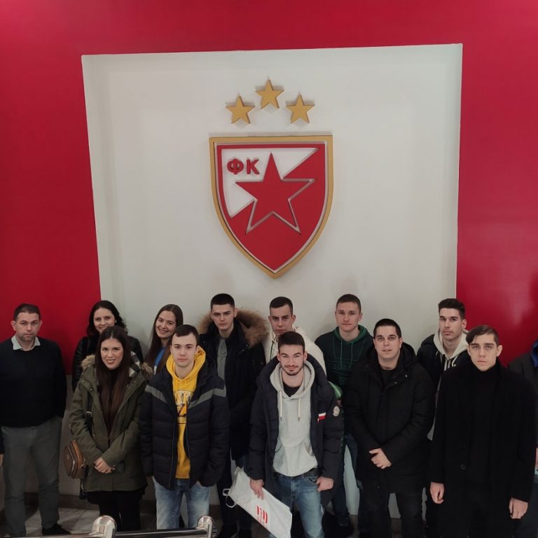 Studenti Fakulteta za menadžment u sportu posetili FK Crvena zvezda